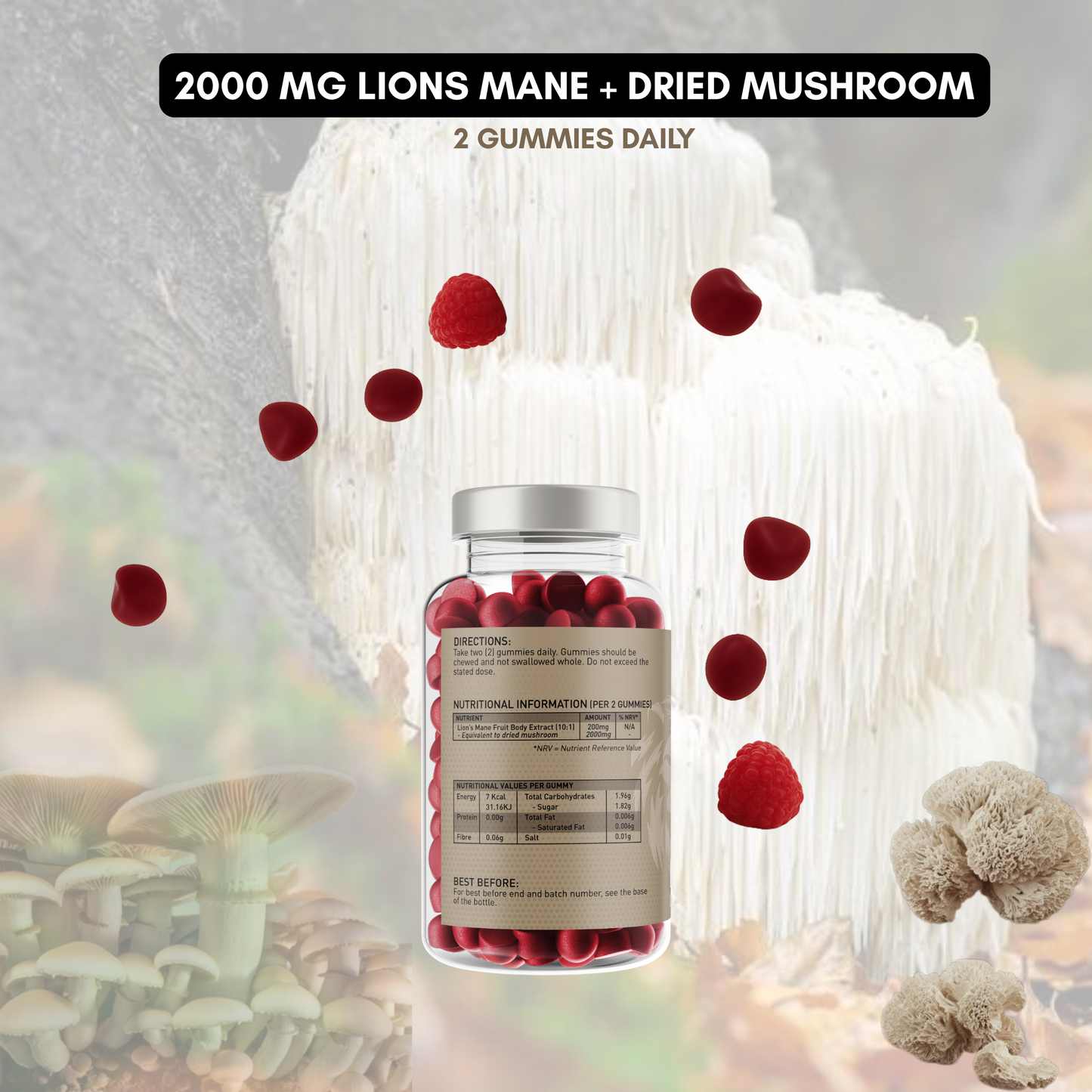 Awaken Clarity ™ Lion Mane + Mushroom