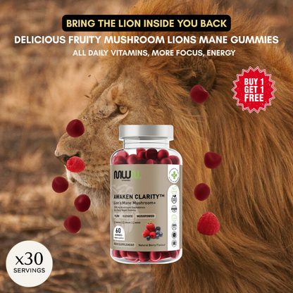 Awaken Clarity ™ Lion Mane + Mushroom